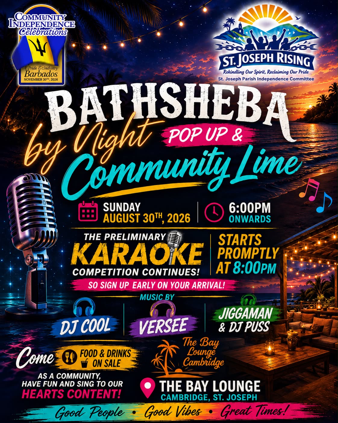 Bathsheba by Night — Pop Up & Community Lime